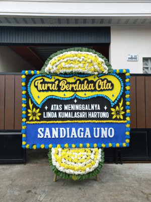Papan Bunga Duka di Jatingaleh