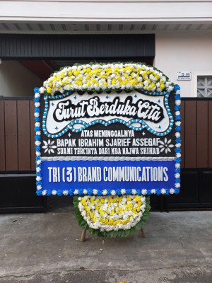 Papan Bunga Duka di Jatingaleh